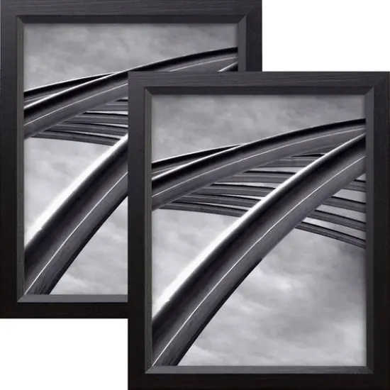 2 Pack Craig Frames Economy Ebony Hardwood Picture Frame {7}