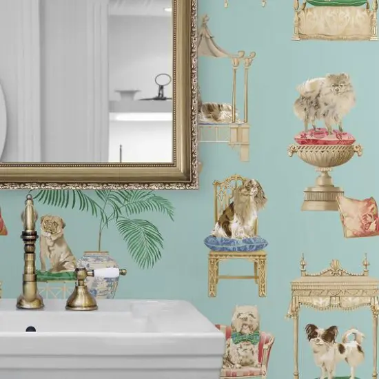 Surface Style Best in Show Peel & Stick Wallpaper Pool {6}