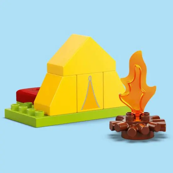LEGO&reg; DUPLO&reg; Peppa Pig Camping Trip Building Playset with Canoe Toy 10452 {7}