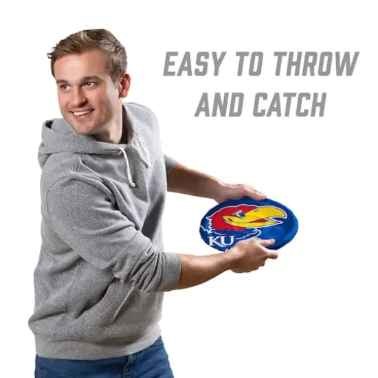 NCAA Flimzee Bean-Bag Flying Disc Kansas Jayhawks {5}