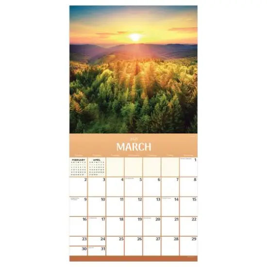 TF Publishing 2025 Sunsets Wall Calendar {6}