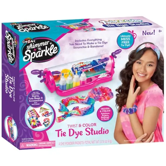 Cra-Z-Art&reg; Shimmer 'n Sparkle Twist & Color Tie Dye Studio {7}