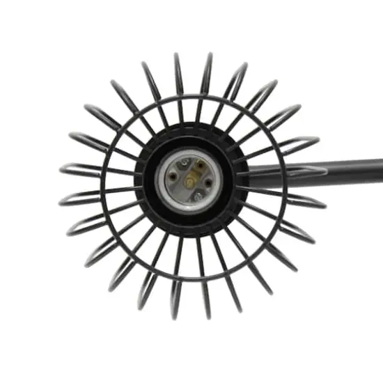 Lalia Home Ironhouse 3 Light Industrial Cage Vanity {7}