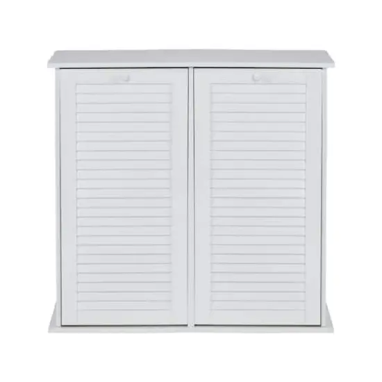 Household Essentials Tilt-out Cabinet Laundry Sorter with Shutter Front {5}