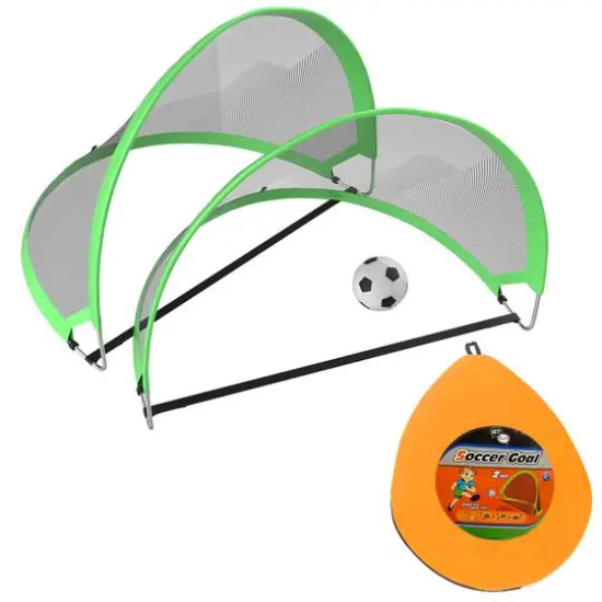 Toy Time Pop Up Soccer Goals Set {1}