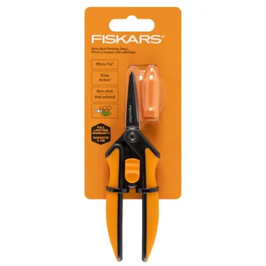 Fiskars&reg; 6" Non-Stick Micro-Tip&reg; Pruning Snips {1}