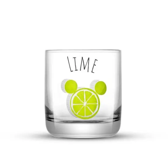 JoyJolt® Disney® 10oz. Mickey Mouse Citrus Short Drinking Glass, 4ct. {5}