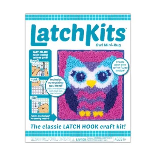 LatchKits Owl Mini-Rug {3}