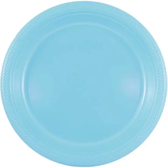 JAM Paper 9" Plastic Party Plates, 20ct. Sea Blue {3}