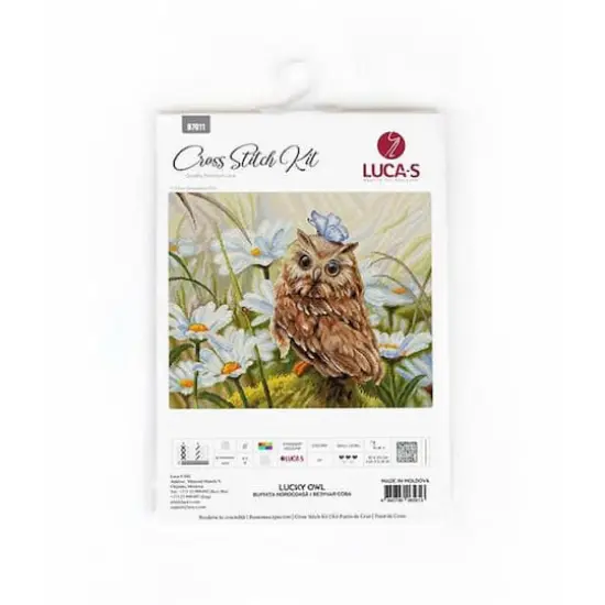 Luca-s Lucky Owl Counted Cross Stitch Kit {5}