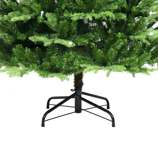 7.5ft. Pre-Lit Dewdrop Spruce Artificial Christmas Tree, Warm White LED Lights by Ashland&reg; - Includes a Tree Storage Bag {4}