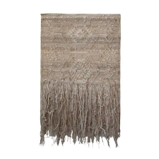 Hello Honey&reg; Bohemian Embroidered Jute Wall Hanging {1}