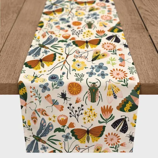Bug Collection 16" x 72" Cotton Twill Runner {1}