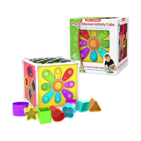 Early Learning - Pop & Discover Activity Cube {4}