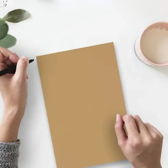 JAM Paper Matte 8.5" x 11" Extra Heavyweight Cardstock, 25 Sheets Tan {4}