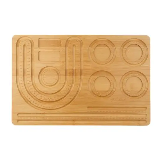John Bead 17" x 11" Wood Combo Beading Board {1}
