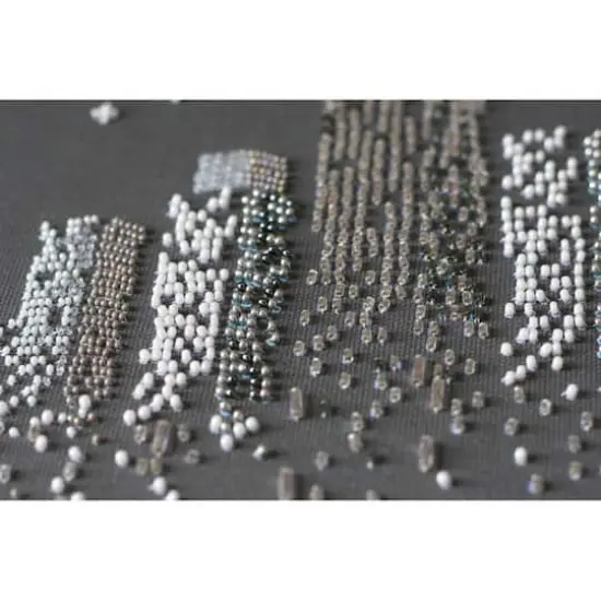 Abris Art Glitter of the Night Lights Deco Scenes Bead Embroidery Kit {4}