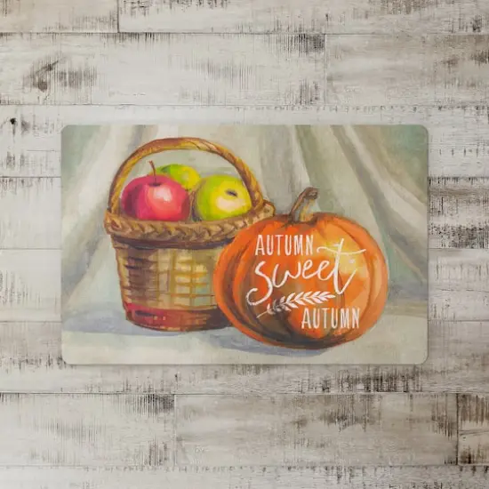 Autumn Sweet Autumn Floor Mat {3}