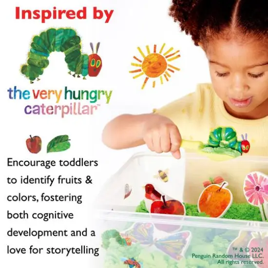 Creativity for Kids&reg; The Very Hungry Caterpillar&trade; Sensory Bin {9}