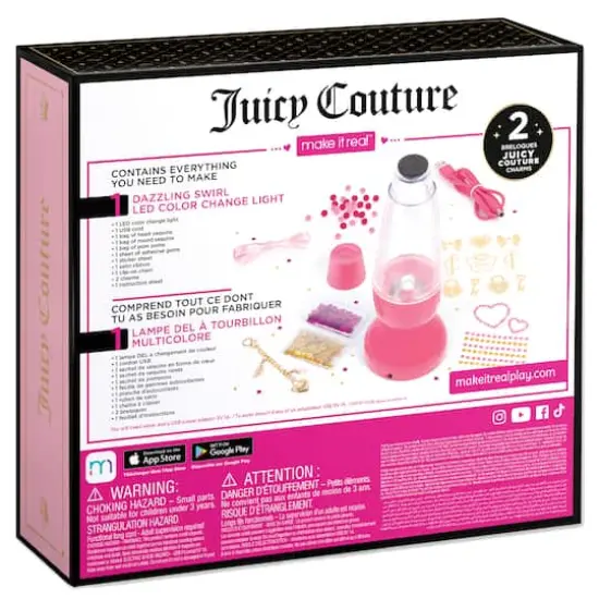 Make It Real&trade; Juicy Couture Dazzling Swirl LED Color Change Light {8}