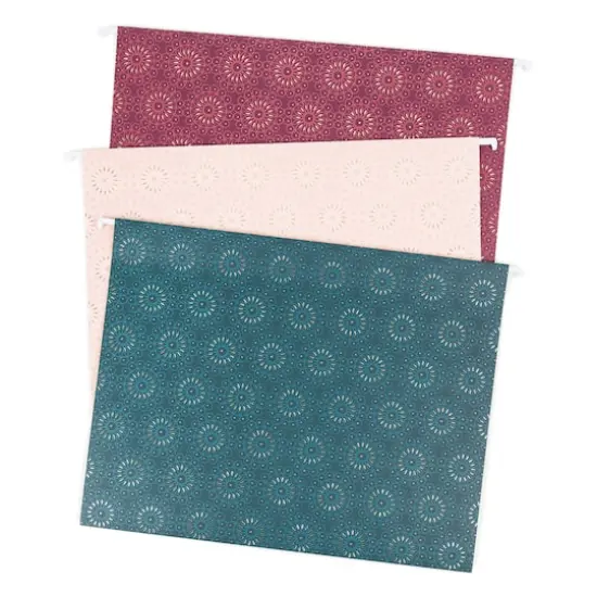 U Brands Fleuri Hanging File Folders {1}