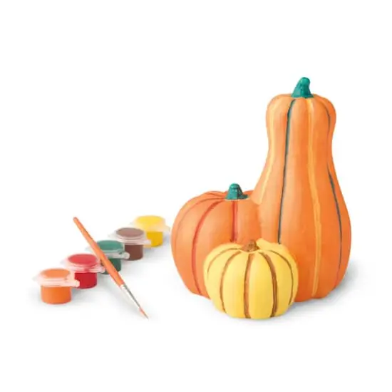 3D Ceramic Pumpkin Craft Kit by Creatology&trade; {1}