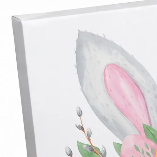 Happy Easter Banner 12" x 12" Canvas Wall Art {4}