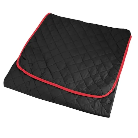 Home Details Reversible Quilted Furniture Loveseat Protector Burgundy/Black {5}