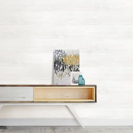 NuWallpaper Reclaimed Shiplap Peel & Stick Wallpaper {3}