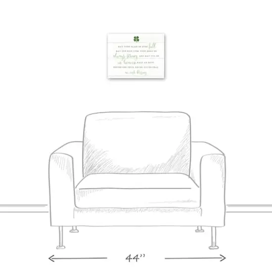 Irish Blessings Quote Canvas 11" x 14" Canvas Wall Art {6}