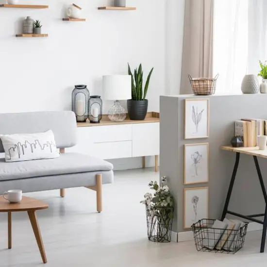 Lalia Home 18" Clear Honeycomb Glass Table Lamp with White Shade {6}