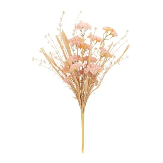 20.5" Blush Floral Grass Bush, 2ct. {4}