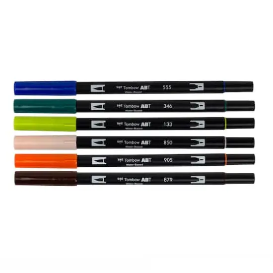 Tombow Wind Manga Illustration Dual Brush Pen Art Set {5}