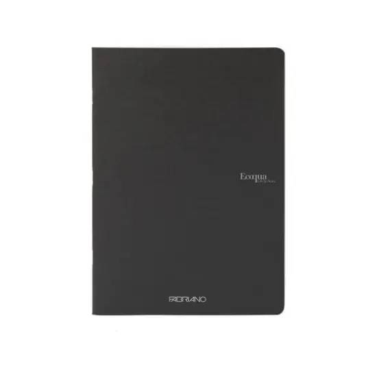 Fabriano&reg; EcoQua A4 Grid Notebook Black {1}
