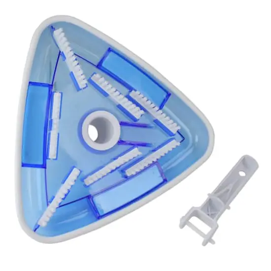 11" Deluxe Triangular Swimming Pool Vacuum Head {4}