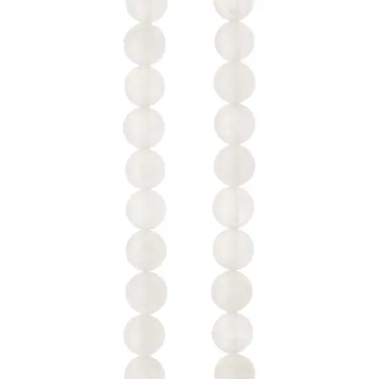 White Quartzite Round Beads, 8mm by Bead Landing&trade; {1}