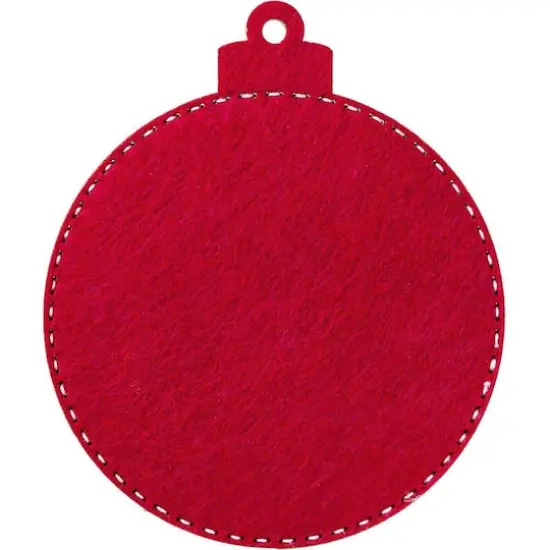 Wonderland Crafts Robin Bead Embroidery on Wood Ornament Kit {5}