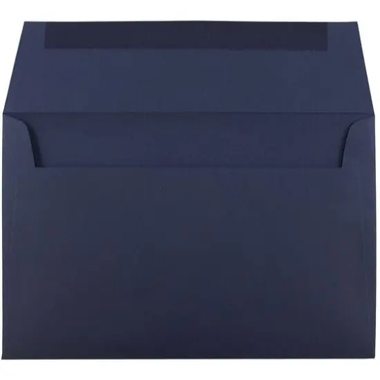 JAM Paper A10 Navy Blue Recycled Invitation Envelopes {3}