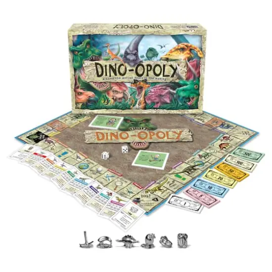 Late For The Sky Dino-Opoly&trade; Board Game {1}