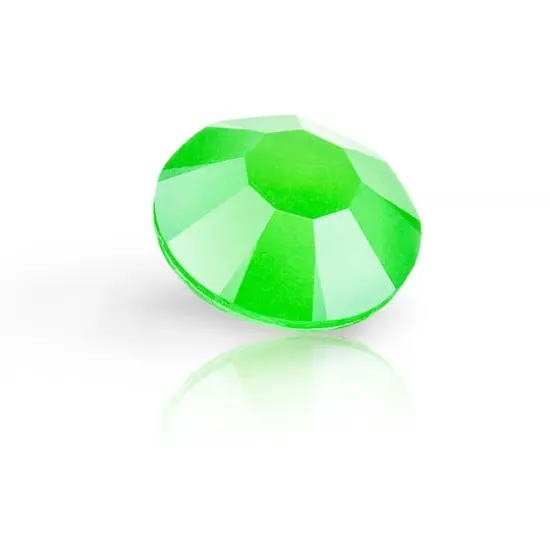Preciosa MAXIMA SS10 Czech Crystal Flat Back Rhinestones, 144ct. Neon Green {4}