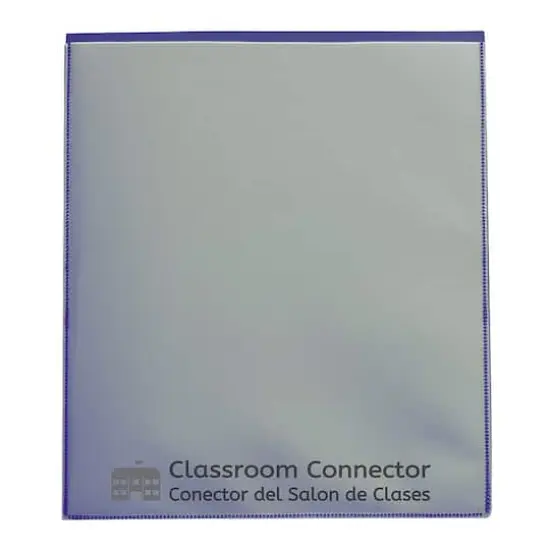 C-Line&reg; Classroom Connector&trade; Purple School-To-Home Folders, 25ct. {4}