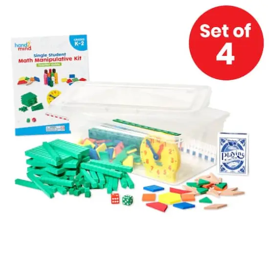 hand2mind Single Student Math Manipulative Kit {3}