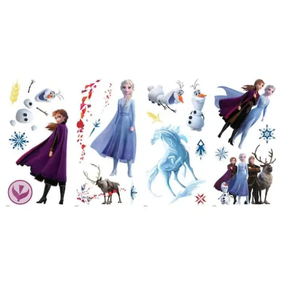 RoomMates Frozen II Peel & Stick Wall Decals {3}