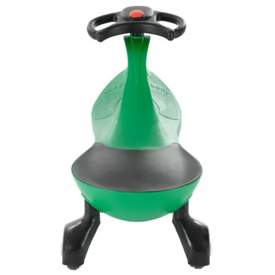 Toy Time Ride-On Zig Zag Car Green {6}