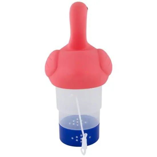 Swimline 12" Pink Flamingo Floating Pool Chlorine Dispenser {6}