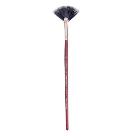 Princeton&trade; Neptune&trade; Synthetic Squirrel Fan Watercolor Brush, Size 4 {1}