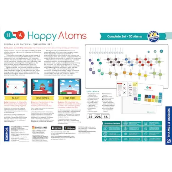 Thames & Kosmos Happy Atoms Complete Set {4}