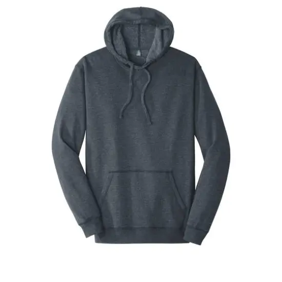 District Lightweight Fleece Hoodie Heathered Grey {2}