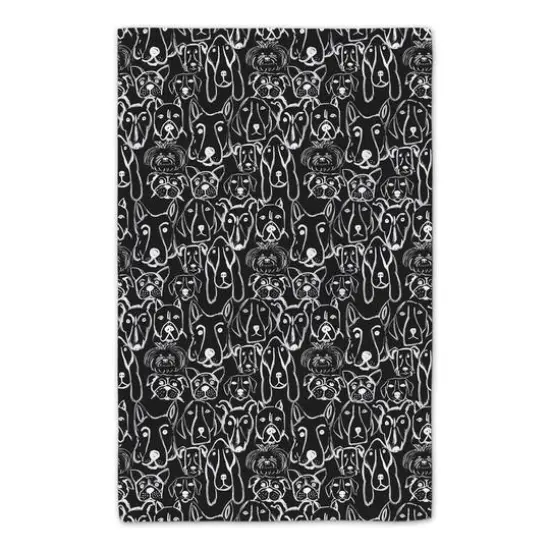 Funny Dog No.2 Tea Towel Set {6}