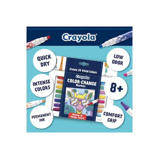 Crayola&reg; Color-Change Doodle Markers, 8ct. {4}
